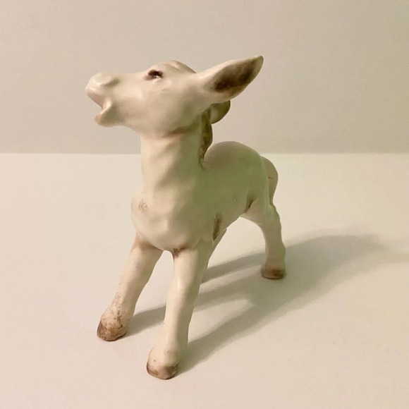 Vintage Donkey Standing Figurine 4.5 Inch Tall Burro Mule Collectible Animal - Picture 7 of 13